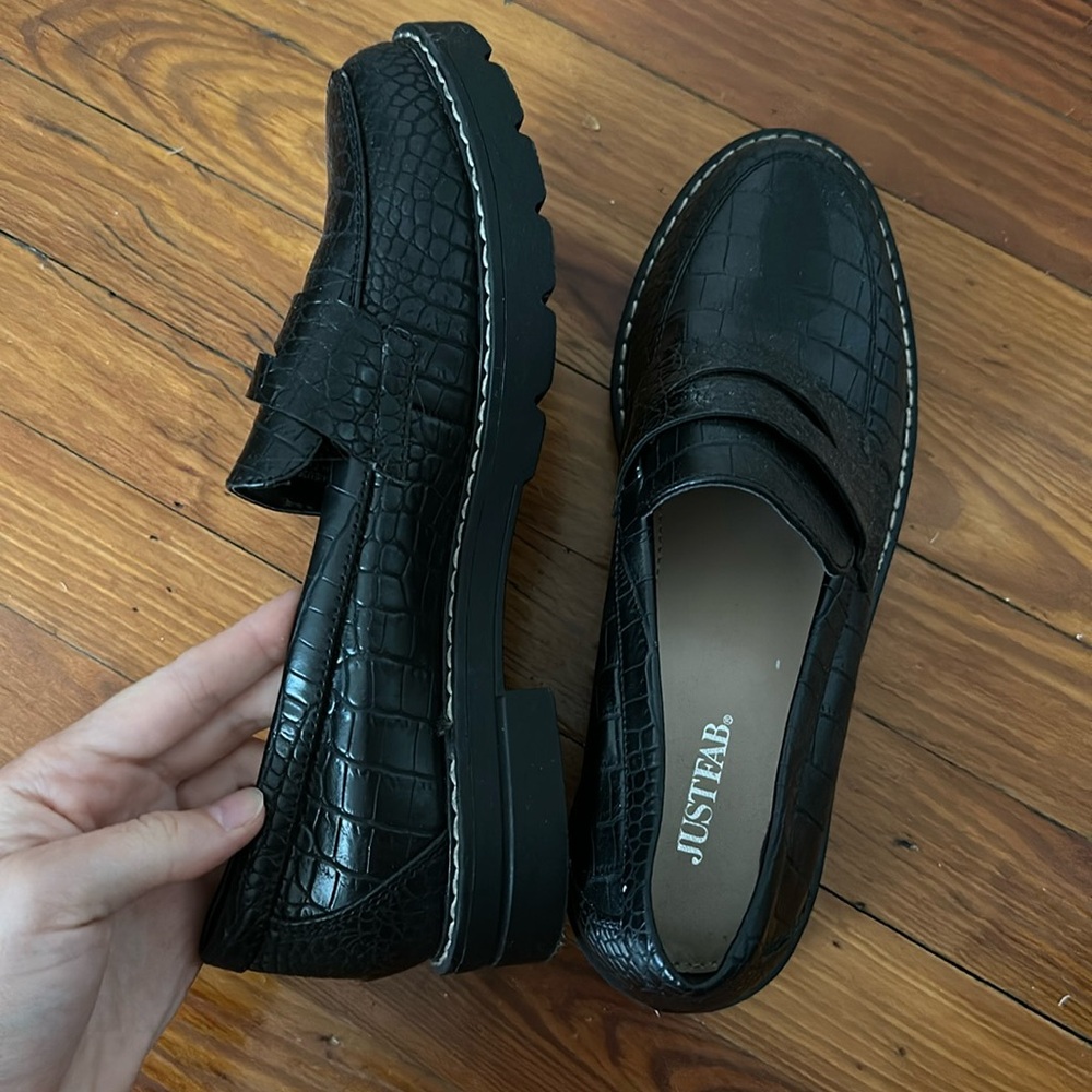 just fab loafers